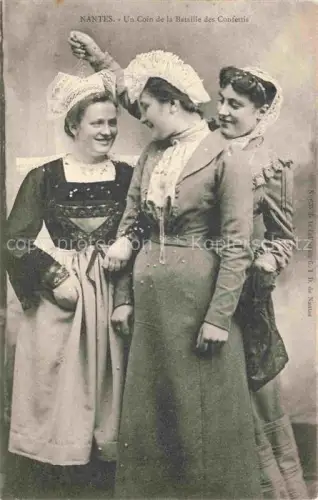 AK / Ansichtskarte NANTES 44 Loire-Atlantique Un Coin de la Bataille des Confettis