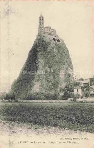 AK / Ansichtskarte LE PUY  en-Velay 43 Haute-Loire Le rocher d'Aiguilhe