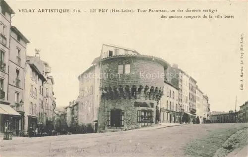 AK / Ansichtskarte LE PUY  en-Velay 43 Haute-Loire Tour Pannessac un des derniers vestiges des anciens remparts de la ville basse