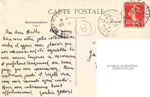 AK / Ansichtskarte LE PUY  en-Velay 43 Haute-Loire Vue panoramique