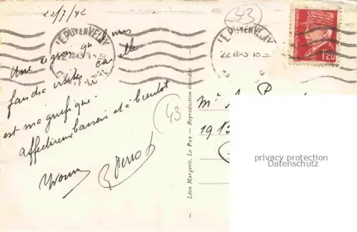 AK / Ansichtskarte LE PUY  en-Velay 43 Haute-Loire Etablissement de Roche Arnaud et la Ville