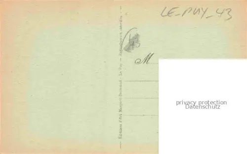 AK / Ansichtskarte LE PUY  en-Velay 43 Haute-Loire La Descente Rochetaille