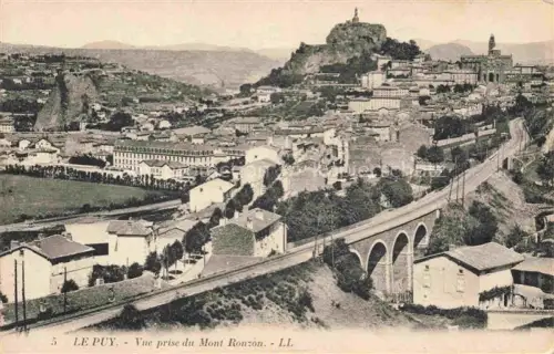 AK / Ansichtskarte LE PUY  en-Velay 43 Haute-Loire Vue prise du Mont Ronzon