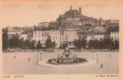 AK / Ansichtskarte LE PUY  en-Velay 43 Haute-Loire La Place du Breuil
