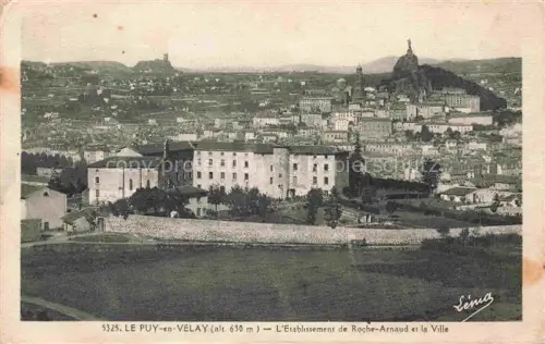 AK / Ansichtskarte LE PUY  en-Velay 43 Haute-Loire Etablissement de Roche Arnaud et la Ville