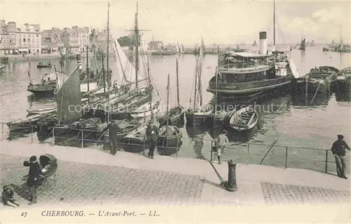 AK / Ansichtskarte CHERBOURG-Octeville 50 Manche L'Avant Port Bateaux