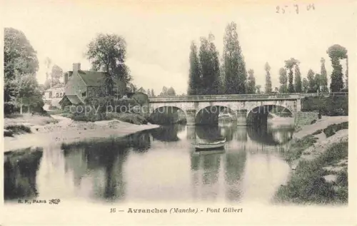 AK / Ansichtskarte AVRANCHES 50 Manche Pont Gilbert