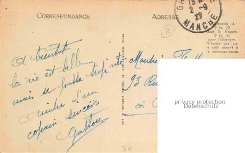 AK / Ansichtskarte GRANVILLE 50 Manche Le port et la Haute Ville