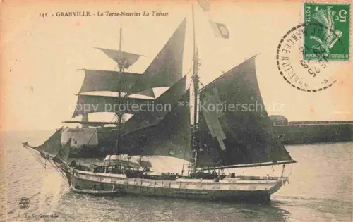 AK / Ansichtskarte GRANVILLE 50 Manche Le Terre-Neuvier La Thérèse Voilier