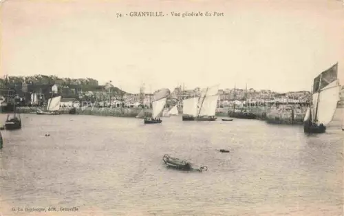 AK / Ansichtskarte GRANVILLE 50 Manche Vue générale du port