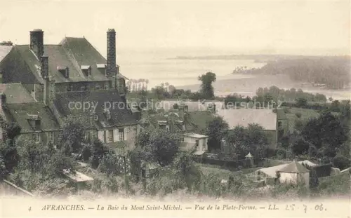 AK / Ansichtskarte AVRANCHES 50 Manche La Baie du Mont Saint-Michel vue de la plate-forme