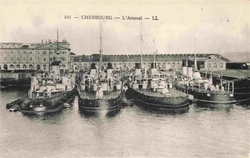 AK / Ansichtskarte CHERBOURG-Octeville 50 Manche L'Arsenal