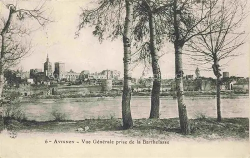 AK / Ansichtskarte AVIGNON 84 Vaucluse Vue générale prise de la Barthelasse
