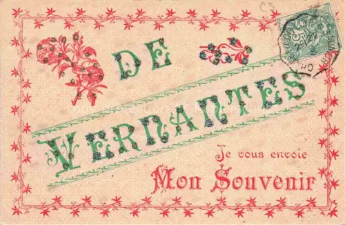 AK / Ansichtskarte Vernantes SAUMUR 49 Maine-et-Loire Souvenir de la ville