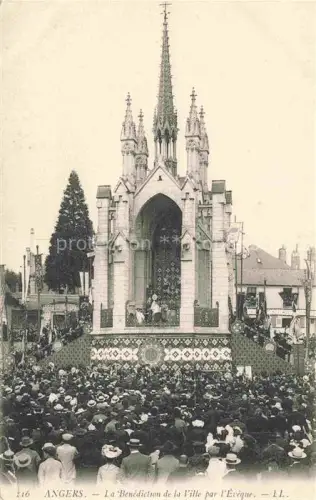 AK / Ansichtskarte ANGERS 49 Maine-et-Loire La Bénédiction de la Ville par l'Evêque