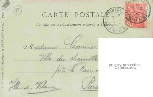 AK / Ansichtskarte FONTAINEBLEAU 77 Seine et Marne La Mare aux Fées à la forêt de Fontainebleau