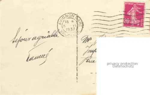 AK / Ansichtskarte AVIGNON 84 Vaucluse Vue panoramique aérienne Palais des Papes et le Rhône