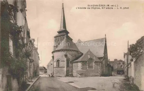 AK / Ansichtskarte Savennieres ANGERS 49 Maine-et-Loire Abside de l'Eglise XIe siècle
