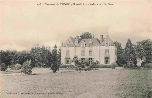 AK / Ansichtskarte Cande SEGRE 49 Maine-et-Loire Château des Corbières