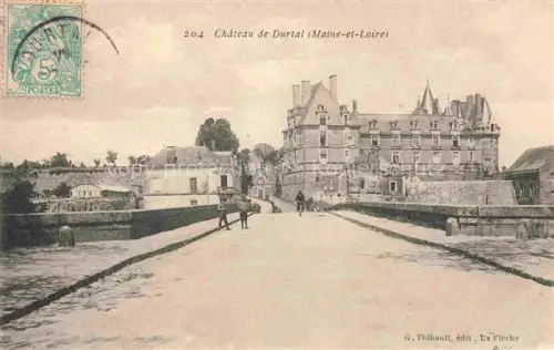 AK / Ansichtskarte Durtal ANGERS 49 Maine-et-Loire Château