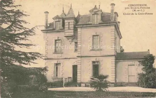 AK / Ansichtskarte Concourson-sur-Layon SAUMUR 49 Maine-et-Loire Chalet de la Croix-Patron