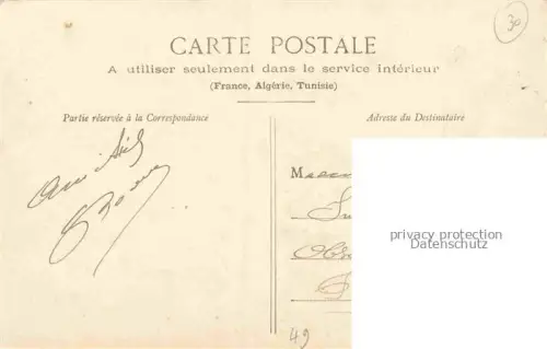 AK / Ansichtskarte Beaufort-en-Vallee ANGERS 49 Maine-et-Loire Ecole de Jeunes Filles