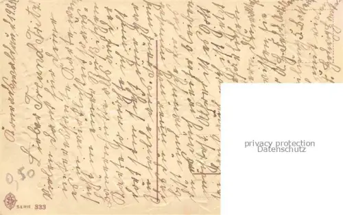 AK / Ansichtskarte SWR Schwarz Weiss Rot-Flagge Litho Auf wieder sehen 