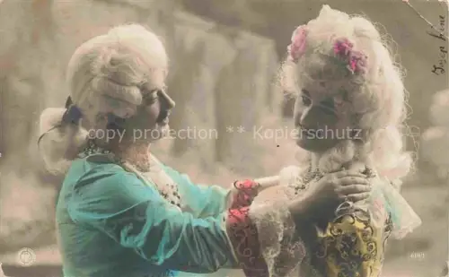 AK / Ansichtskarte Foto NPG Nr. 610/1 Friseur 