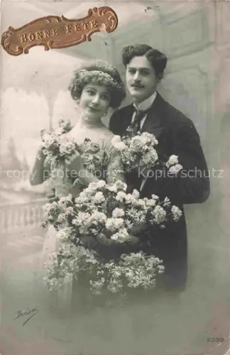 AK / Ansichtskarte Foto Irisa Nr. 2599 Neujahr Nouvell Annee Blumen 