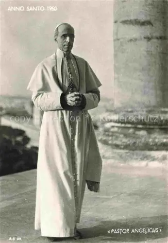 AK / Ansichtskarte Papst Pope Pape Vatican-- Anno Santo Pastor Angelicus 