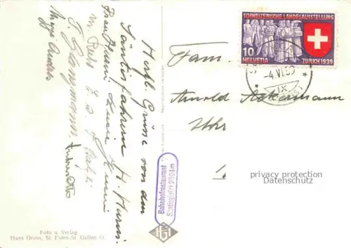 AK / Ansichtskarte Seilbahn Cable-Car Telepherique Saentis Schwebebahn Glaernisch Berner Alp