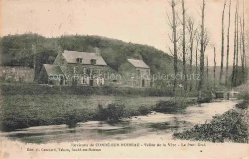 AK / Ansichtskarte Conde-sur-Noireau VIRE 14 Calvados Vallee de la Vere Le Pont Grant