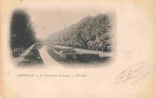 AK / Ansichtskarte ABBEVILLE 80 Somme La Promenade du Conal