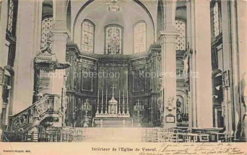 AK / Ansichtskarte Vesoul 70 Haute Saone Interieue de l Eglise