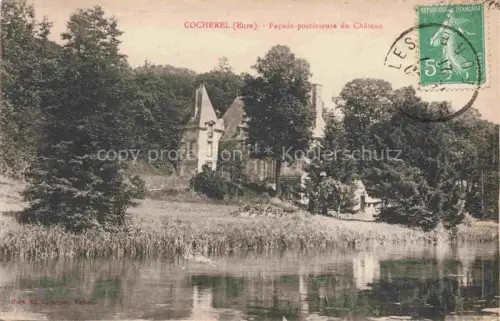 AK / Ansichtskarte Cocherel Houlbec-Cocherel EVREUX 27 Eure Facade Chateau 