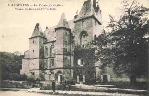 AK / Ansichtskarte ARGENTAN 61 Orne Palais de Justice Vieux Chateau 
