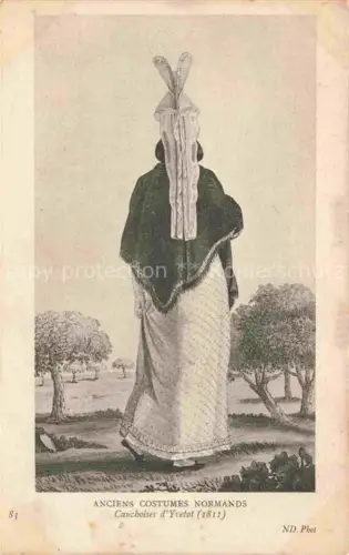 AK / Ansichtskarte Yvetot ROUEN 76 Seine-Maritime aNCIENS cOSTUMES nORMANDS