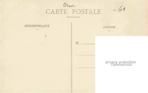 AK / Ansichtskarte Flers -de-l-Orne Argentan 61 Orne Chateau 