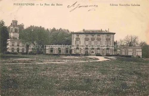 AK / Ansichtskarte Pierrefonds Compiegne 60 Oise Le Parc des Bains