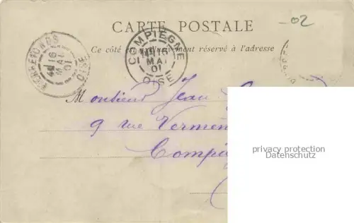 AK / Ansichtskarte Coucy-la-Ville LAON 02 Aisne Vue Interieure