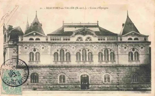 AK / Ansichtskarte Beaufort-en-Vallee ANGERS 49 Maine-et-Loire Caisse d'Epargne