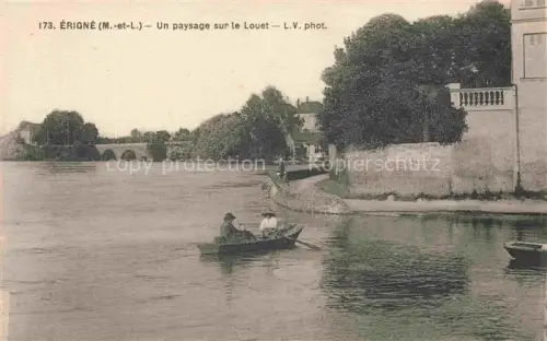AK / Ansichtskarte Erigne ANGERS 49 Maine-et-Loire Un paysage sur le Louet