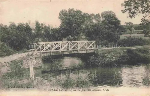 AK / Ansichtskarte Cande SEGRE 49 Maine-et-Loire Le pont des moulins-neufs