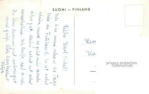 AK / Ansichtskarte Pargas Parainen Abo Turku Suomi Kapelle Friedhof