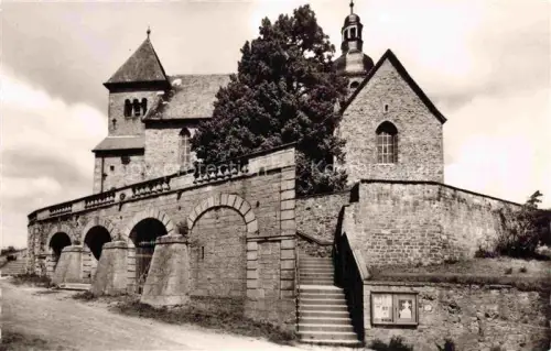 AK / Ansichtskarte Petersberg Fulda Liobakirche