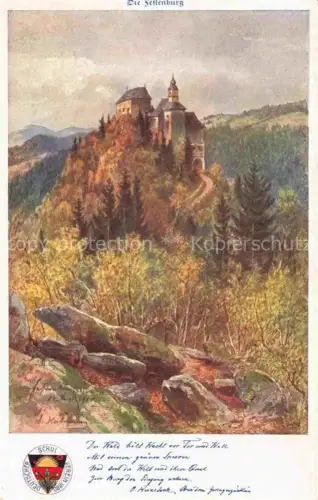 AK / Ansichtskarte Festenburg Steiermark AT Kuenstlerkarte Deutscher Schulverein Bernstock Reihe Nr. 1 Karte Nr. 140