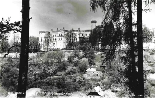 AK / Ansichtskarte Wolfsberg Kaernten AT Schloss Henckel-Donnersmarck