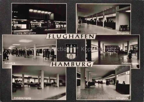 AK / Ansichtskarte Flughafen Airport Aeroporto Hamburg 