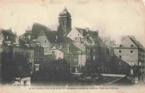 AK / Ansichtskarte Mezieres CHARLEVILLE-MEZIERES 08 Ardennes A la place de l anclenne se trouve le Mess desOfficlers