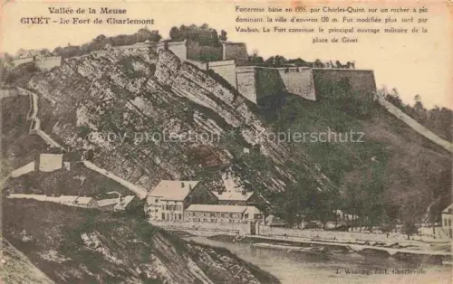 AK / Ansichtskarte Givet Charleville-Mezieres 08 Ardennes Fort de Charlemont